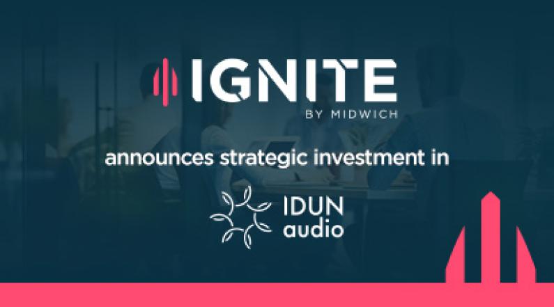Midwich Ignite invests in IDUN Audio 